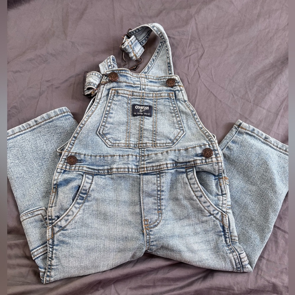 OshKosh B'gosh Light Blue Toddler Overalls